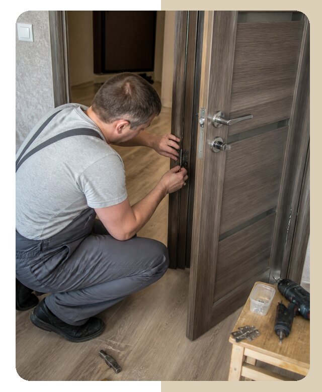 Замена дверных петель в Фрязине по цене от 2596 р. | ДвериЛегко-Фрз