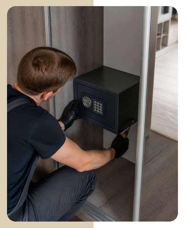 Профессиональная установка сейфа в шкафу под ключ в Фрязине