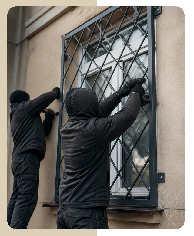 Установка антивандальных решеток на окна в Фрязине